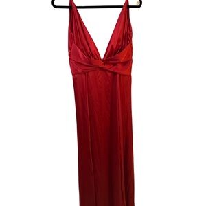 Elegant Red Evening Gown
